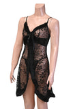 FLORAL NIGHTINGALE SHORT NIGHTY - COLOR